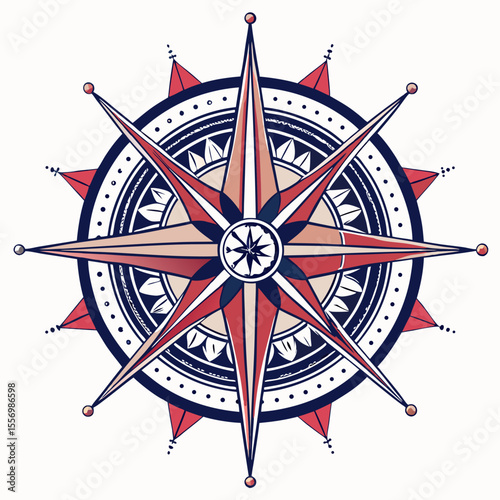 compass rose emblem