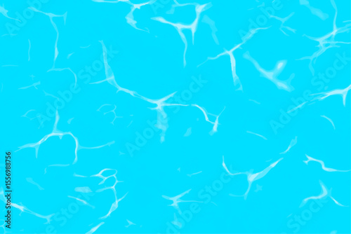 Abstract white line on blue background