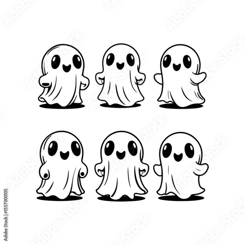 Silhouette design elements for design universal template, simple template design isolated on white background.