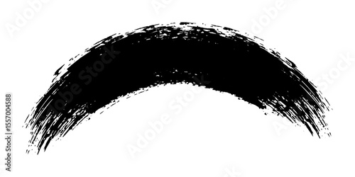 Brush strokes templates, vector grunge paintbrush. modern. eps10