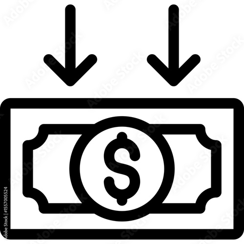 Down Price Icon