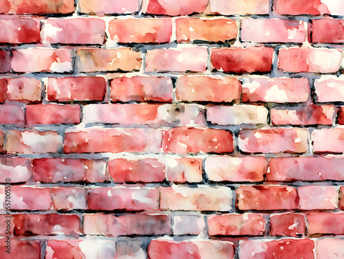 red brick wall background