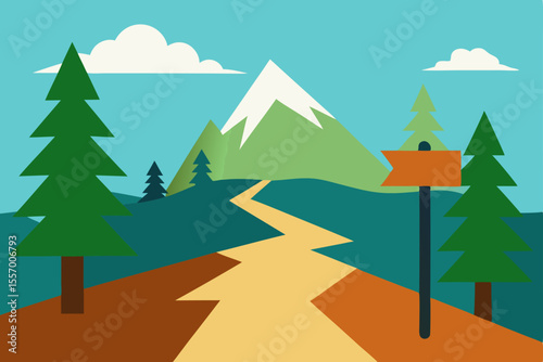 Mountain Path A Journey of Discovery and Exploration