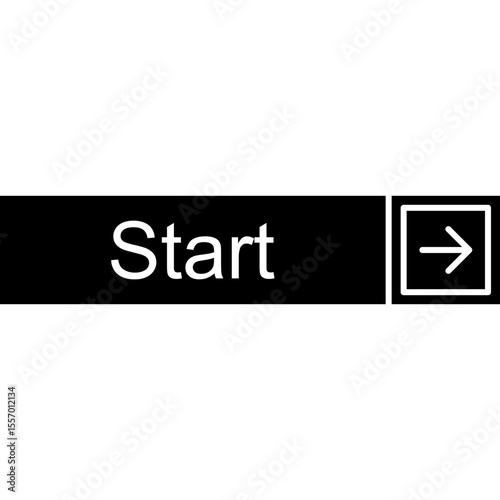 Start Vector Icon