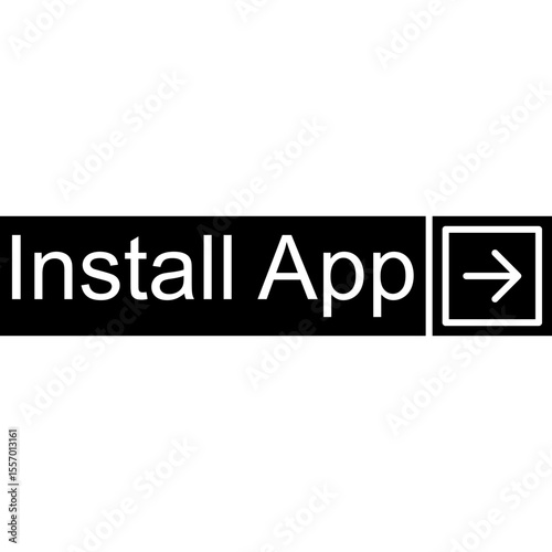Install App Vector Icon