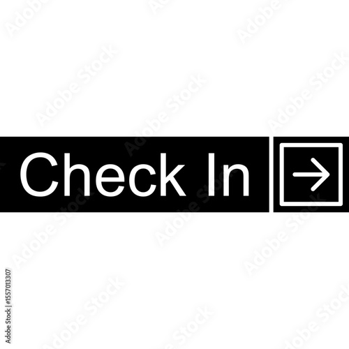 Check In Vector Icon