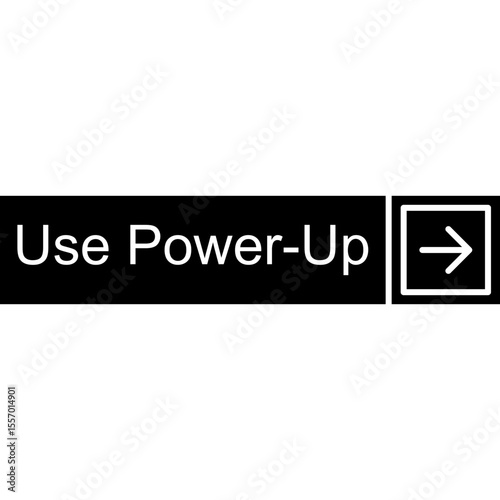 Use Power-Up Vector Icon