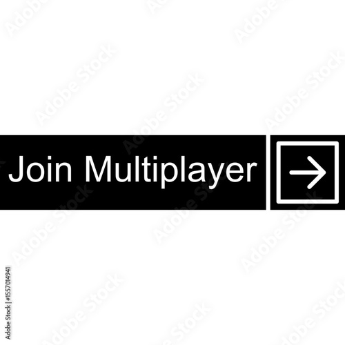 Join Multiplayer Vector Icon
