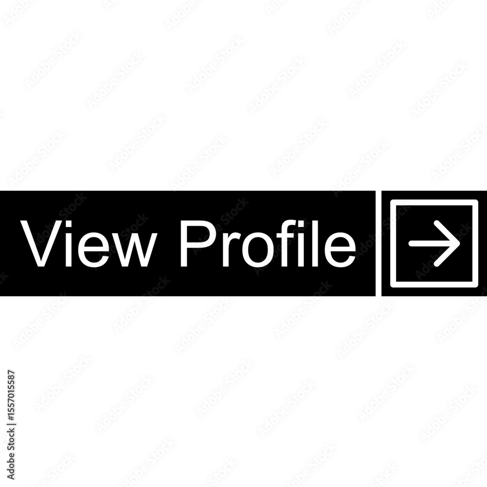 Obraz premium View Profile Vector Icon