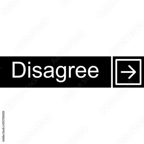 Disagree Vector Icon