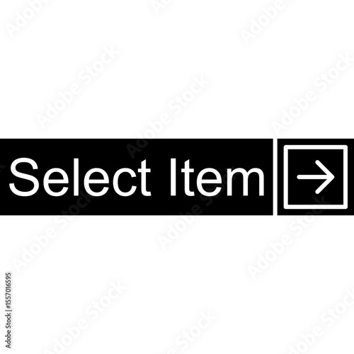 Select Item Vector Icon