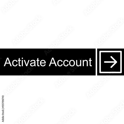 Activate Account Vector Icon