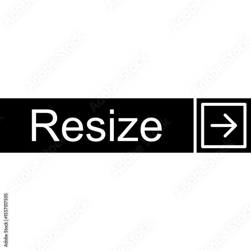 Resize Vector Icon