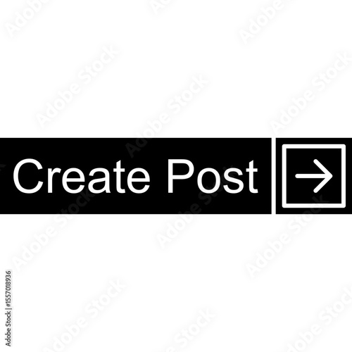 Create Post Vector Icon
