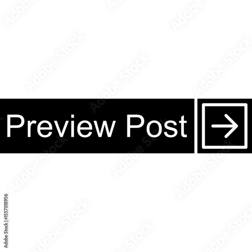 Preview Post Vector Icon