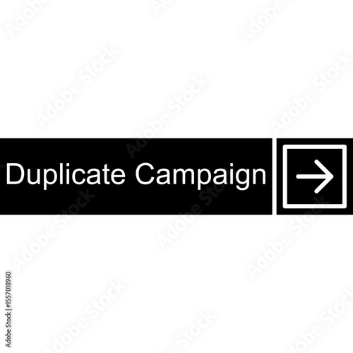 Duplicate Campaign Vector Icon