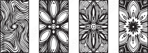Modern Abstract Wall Panel Bundle
