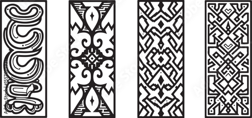 Modern Abstract Wall Panel Bundle
