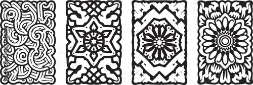 Modern Abstract Wall Panel Bundle
