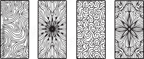 Modern Abstract Wall Panel Bundle
