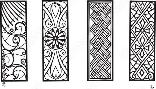 Modern Abstract Wall Panel Bundle
