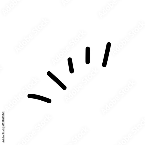 vector Line movement effect 