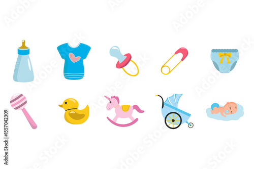 Baby Shower Element Set