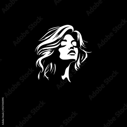 girl with long hair
