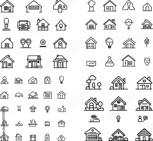 home icon house icon building icon real estate icon property icon residence icon shelter icon accommodation icon living space cozy home family home apartment icon housing icon home pa