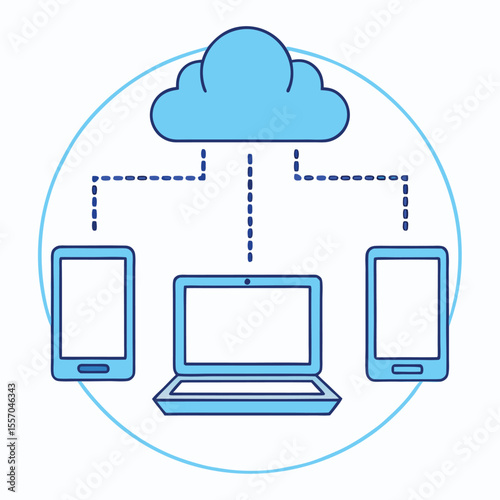 flat-vector-design-of-cloud-based-services-powerin.eps