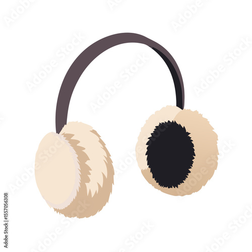 headphones on white