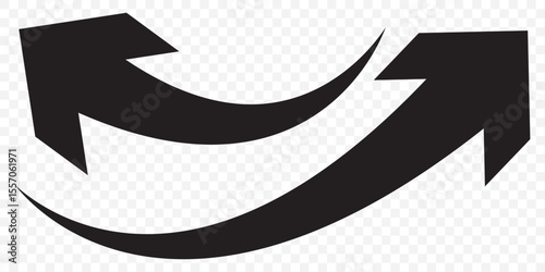 Straight long right vector arrow icon. long arrow Up. Arrow Long Icon White, black | Arrows | Infographic Illustration | Direction Symbol | Pointer Logo | Up Sign | Isolated | Variations. EPS 10.
