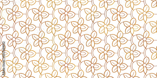 Golden Floral Pattern: An ornate floral pattern, rendered in gleaming gold, graces a sophisticated backdrop, offering an opulent visual feast for the discerning eye. 