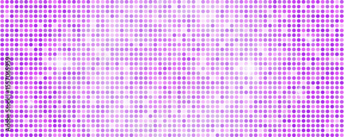 Disco ball seamless pattern. Disco party glitter pink metal background, sparkle mosaic tile