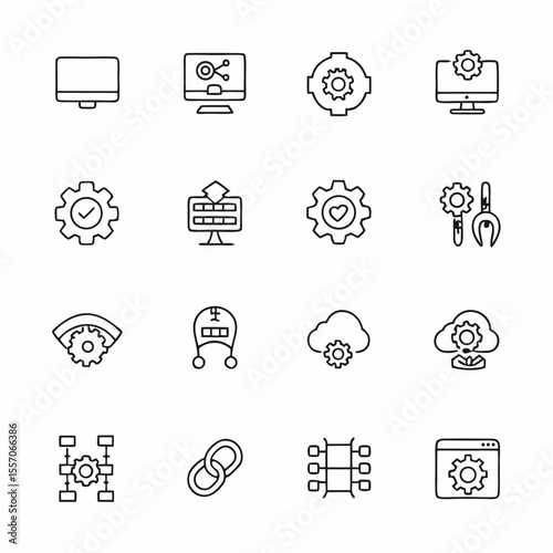 devops tools and automation icons                  (1)