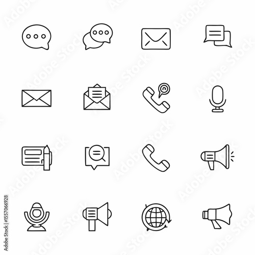 internal communication tools icon set       (1)