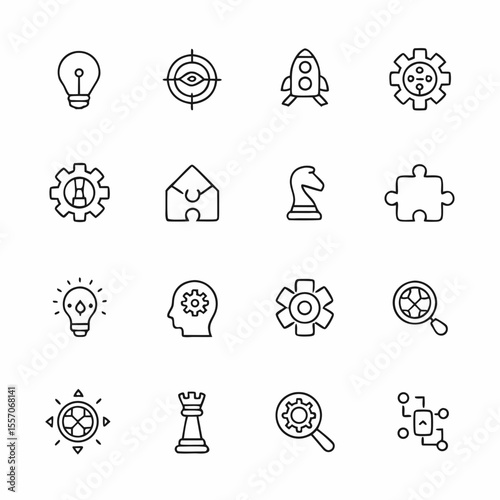 strategic thinking icons                  (1)