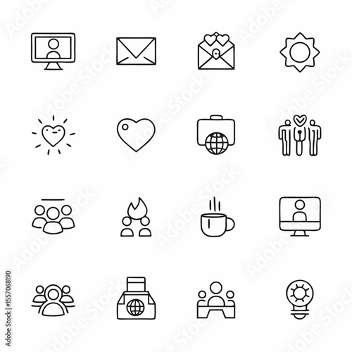 subscription based business model icons        (1)