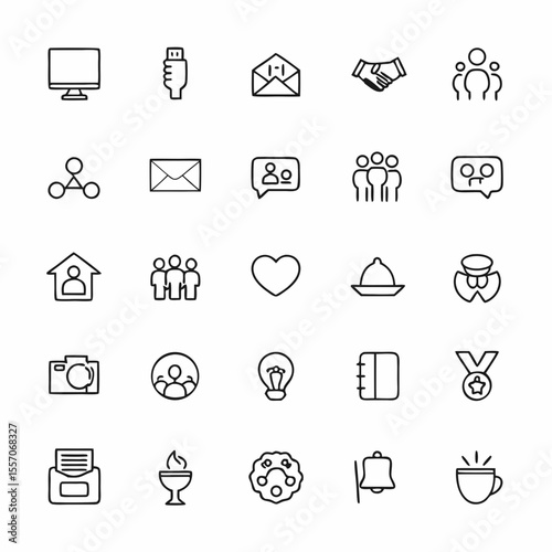 usb  sd card  and flash drive icon set          