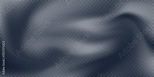 Abstract digital wave of particles. Futuristic point wave. Technology background vector. Vector illustration
