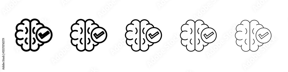 Mental health icon vector outline symbol or illustration Mental health icon vector outline symbol or illustration