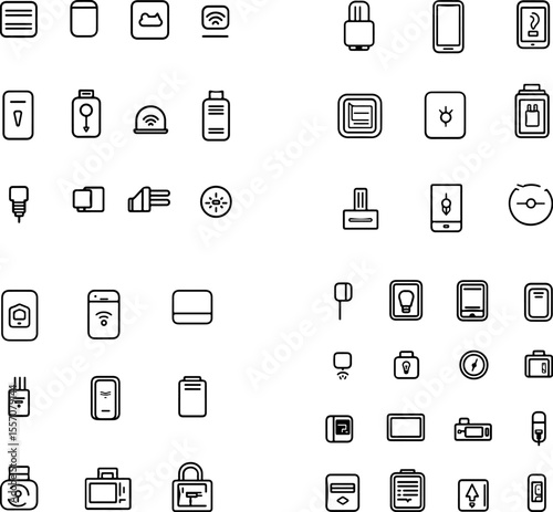 battery icons battery power charge charging battery level battery status low battery full charge charging cable plug energy battery percentage power icon power bank electricity energy