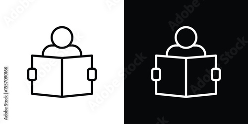 Reading icon vector graphics in strokes