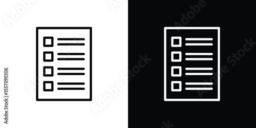 Quota icon vector graphics in strokes