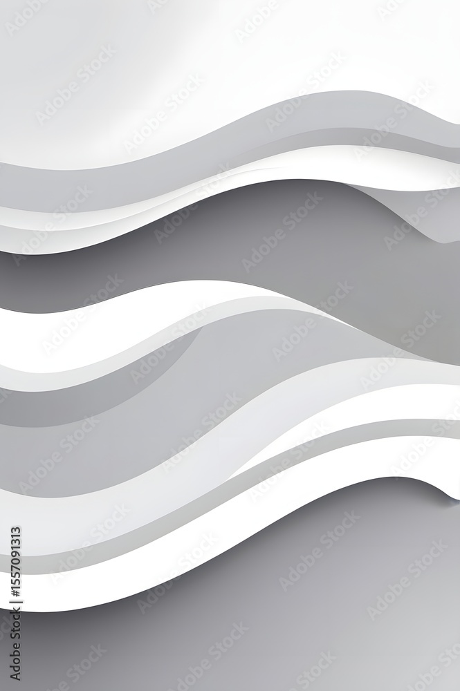 Obraz premium Abstract Waves Design for Wallpaper or Background