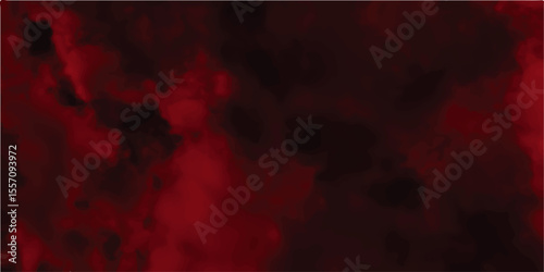 Red cloudscape atmosphere.smoky illustration liquid smoke rising.before rainstorm smoke exploding.Old vintage grunge pattern distressed bright purple paper .decorative pattern background.