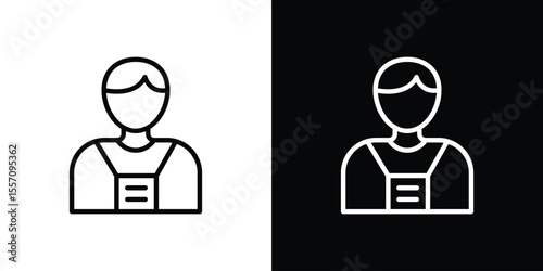 classification icon vector graphics in strokes