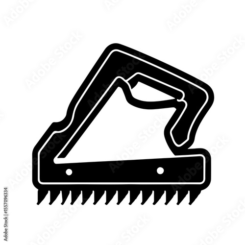 This versatile graphic is perfect for various design applications related to woodworking, carpentry, DIY projects, construction, or general tool concepts