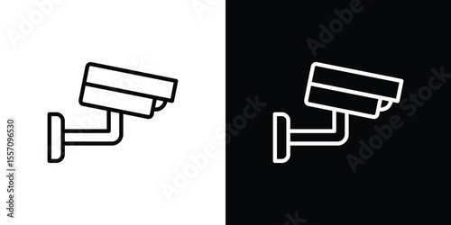 Security camera icon vector, Symbol, logo illustrations