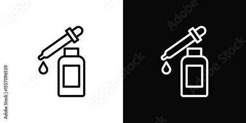 Serum icon vector, Symbol, logo illustrations